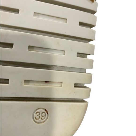 Eric Michael Inez Black Perforated Leather Slip On Made in Italy Sz 39 - Picture 10 of 10